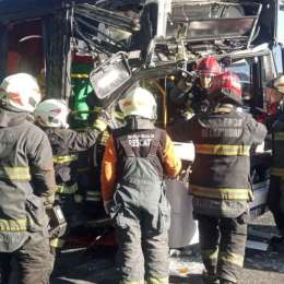 Choque múltiple en Tucumán: 10 vehículos chocaron en cadena y 15 personas resultaron heridas