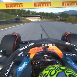¡Al límite! Así fue la vuelta de la pole de Lando Norris en Austria