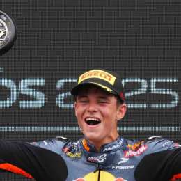Moto3: ¡Histórico! Valentín Perrone logró su primer podio en Países Bajos