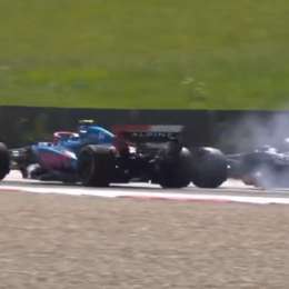 F1: Yuki Tsunoda lo tocó a Franco Colapinto y recibió una sanción