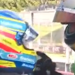 F1: el emotivo gesto de Alonso con Bortoleto tras el GP de Austria