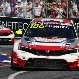 TCR World Tour: Guerrieri quedó 2° en el primer entrenamiento en Vila Real