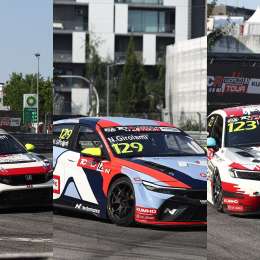 TCR World Tour: Guerrieri, Girolami y Montenegro completaron los entrenamientos en Vila Real