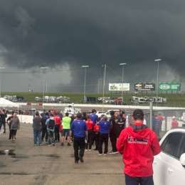 IndyCar: se canceló la práctica en Iowa Speedway por ¡un alerta de tornado!