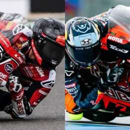 Moto3: los argentinos Perrone y Morelli sumaron puntos en el GP de República Checa