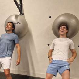 Colapinto mostró el detrás de estos dias sin F1