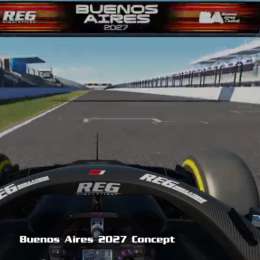 Así sería una vuelta a bordo de un F1 en el autódromo de Buenos Aires tras las obras