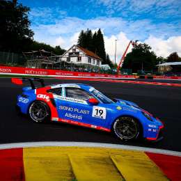 Porsche Supercup: Luciano Martínez pudo mejorar en la clasificación de Spa