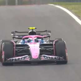 F1: así es una vuelta rápida de Franco Colapinto en el Hungaroring