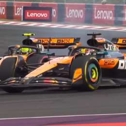 F1: el encontronazo entre Norris y Piastri en la FP2 del GP de Hungría