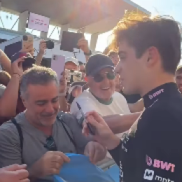 F1: el apoyo de los argentinos a Colapinto en Hungría