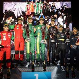 GT World Challenge Europe: Marcos Siebert subió al podio en la primera carrera de Magny Cours