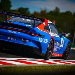 Porsche Supercup: Luciano Martínez mostró una evolución en la clasificación de Hungría