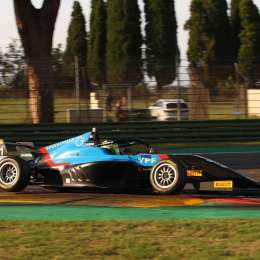 F4 Italiana: Teo Schropp cerró su paso por Imola con un top diez