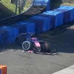 F1: Colapinto se golpeó en los test de Pirelli con el Alpine en Hungría