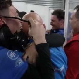 TC: el alocado festejo del MV Racing tras la primera victoria de Martín Vázquez