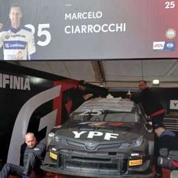 TC2000: Ciarrocchi probó por primera vez el Corolla del Toyota Gazoo Racing