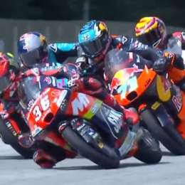 Moto3: así fue el toque que dejó sin posibilidades a Perrone en Austria