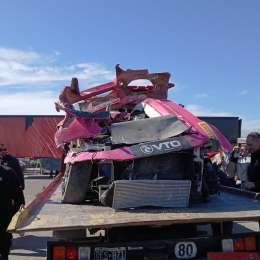 Fiat Competizione: Así quedó el auto de Álvarez tras su estremecedor vuelco en la segunda final