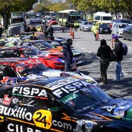 Así fue el paso del TC por las calles de Buenos Aires