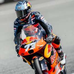 Moto3: Perrone reafirmó su buen momento y fue segundo en la práctica clasificatoria del GP de Hungría