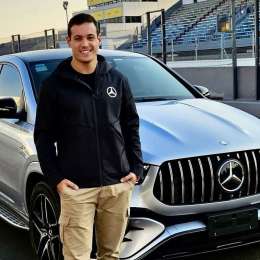 TC: Diego Azar: “Estoy feliz y orgulloso de representar a Mercedes – Benz”