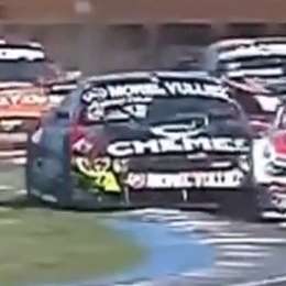 TC: ¡Fue por todo! Werner pasó a Trucco en la largada de la tercera serie