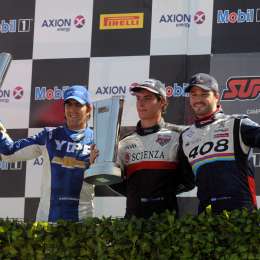 Damián Fineschi, el ganador de la última visita del TC2000 a Junín