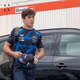 F1: ¡Hola Franco! Colapinto ya está en los boxes de Zandvoort