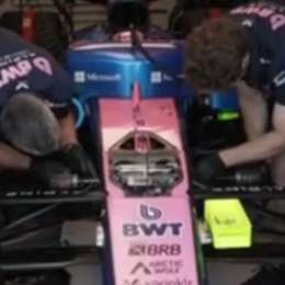 F1: los trabajos de Alpine en al auto de Colapinto durante la FP1 en Países Bajos