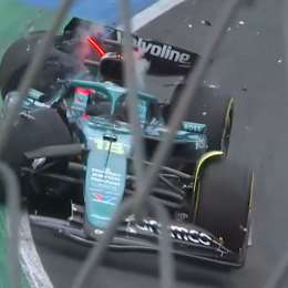 F1: el accidente de Stroll que causó la bandera roja en Zandvoort