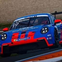 Porsche Supercup: Luciano Martínez entrenó en Zandvoort