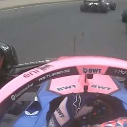 F1: ¡Avanza Colapinto! Así fue el sobrepaso a Hülkenberg