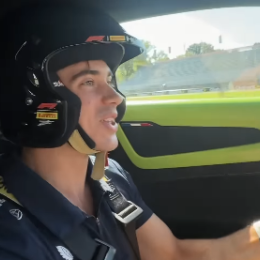 F1: el divertido recorrido de Colapinto en Monza manejando un Alpine