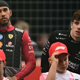 F1: el descontento de Colapinto por el accionar de Hamilton en una de sus vuelta rápida en la FP3