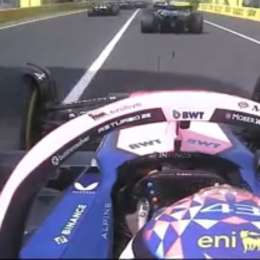 F1: así fue la largada de Colapinto en la definición del GP de Italia