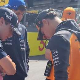F1: la tradición argentina con la que Colapinto bromeó a Norris en el GP de Italia