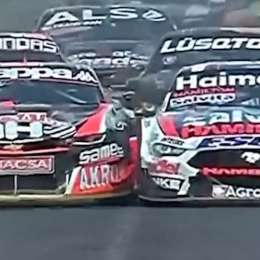 TC: ¡Al rojo vivo! Así fue la largada entre Canapino y Werner en San Luis