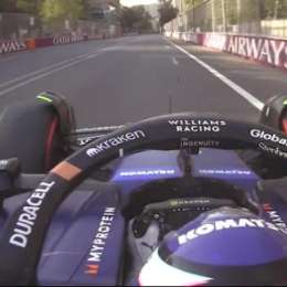 F1: ¡A bordo! Así fue la vuelta rápida de Colapinto que lo llevo a clasificar noveno en Bakú