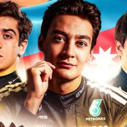 F1: Colapinto, protagonista del póster oficial del GP de Azerbaiyán