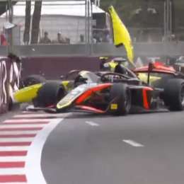 Una imprudencia generó un fuerte choque en la F2