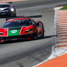 GT World Challenge Europe: Siebert pisó fuerte en Valencia y terminó 2° en la Pre-Clasificación del viernes