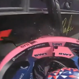 F1: así fue el golpe de Colapinto en el final de la Q1 en el GP de Azerbaiyán