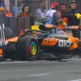 F1: Piastri explicó por qué chocó en la clasificación del GP de Azerbaiyán