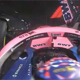 La insólita marca que registro la F1 en la qualy del GP de Azerbaiyán