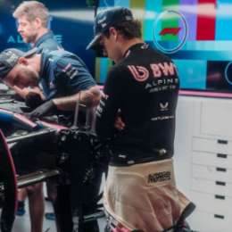 F1: Colapinto sigue de cerca los trabajos de recuperación en su Alpine tras la Qualy del GP de Azerbaiyán