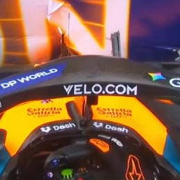 F1: ¡Golpe de escena! Piastri se pegó en el inicio y abandonó el GP de Azerbaiyán