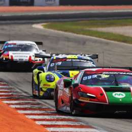 GT World Challenge Europe: Marcos Siebert cerró el campeonato Sprint en Valencia