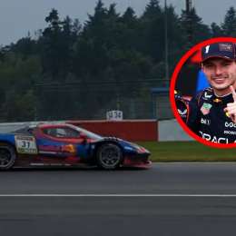 Verstappen giró en Nürburgring en la previa de su primera carrera completa de GT3