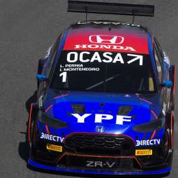 TC2000: Pernía/Montenegro, la referencia del primer entrenamiento de los 200Km de Buenos Aires